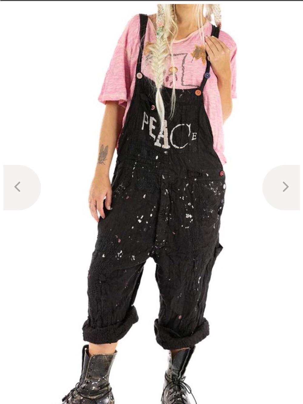 Magnolia Pearl SUPER RARE Peace Painters Overalls